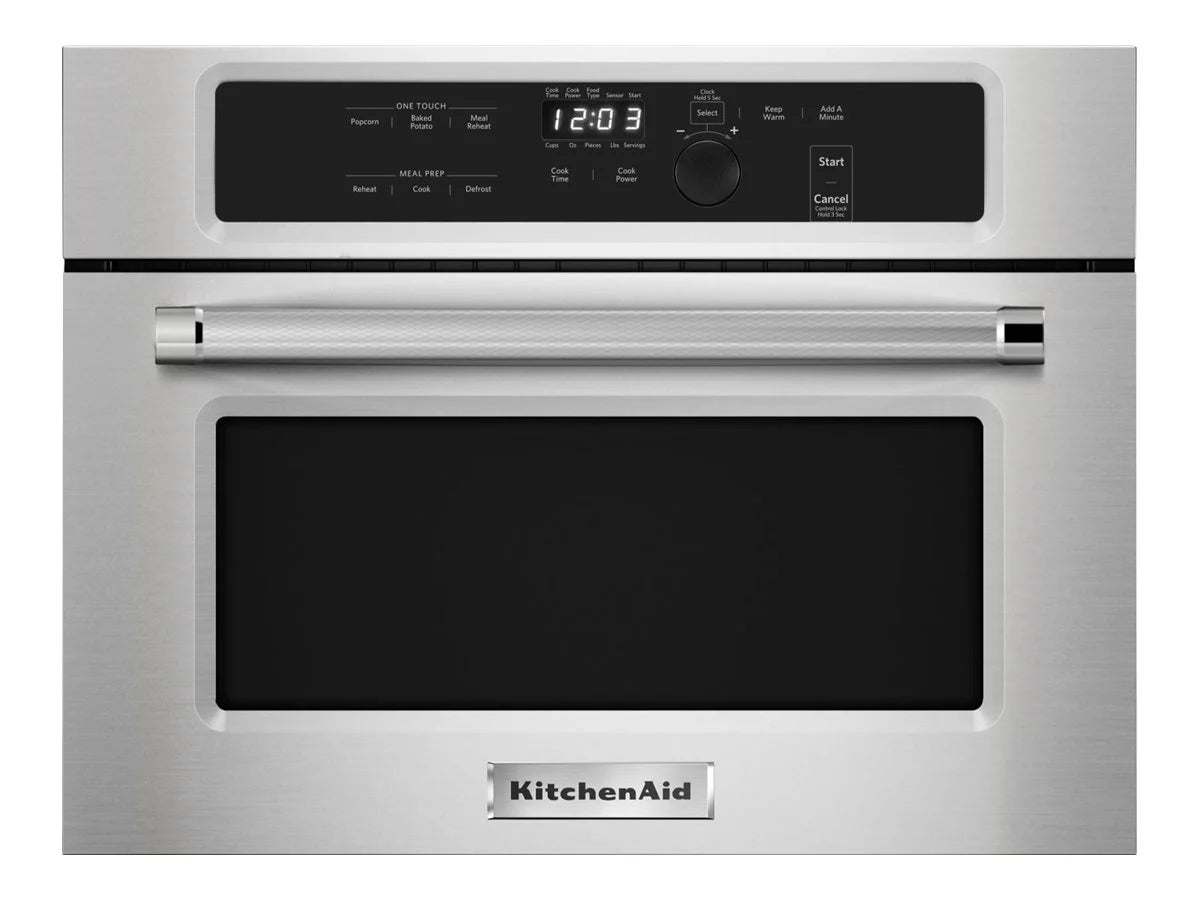 Kitchenaid Kmbs104e 24" Wide 1.4 Cu. Ft. Built-In Microwave - Stainless Steel
