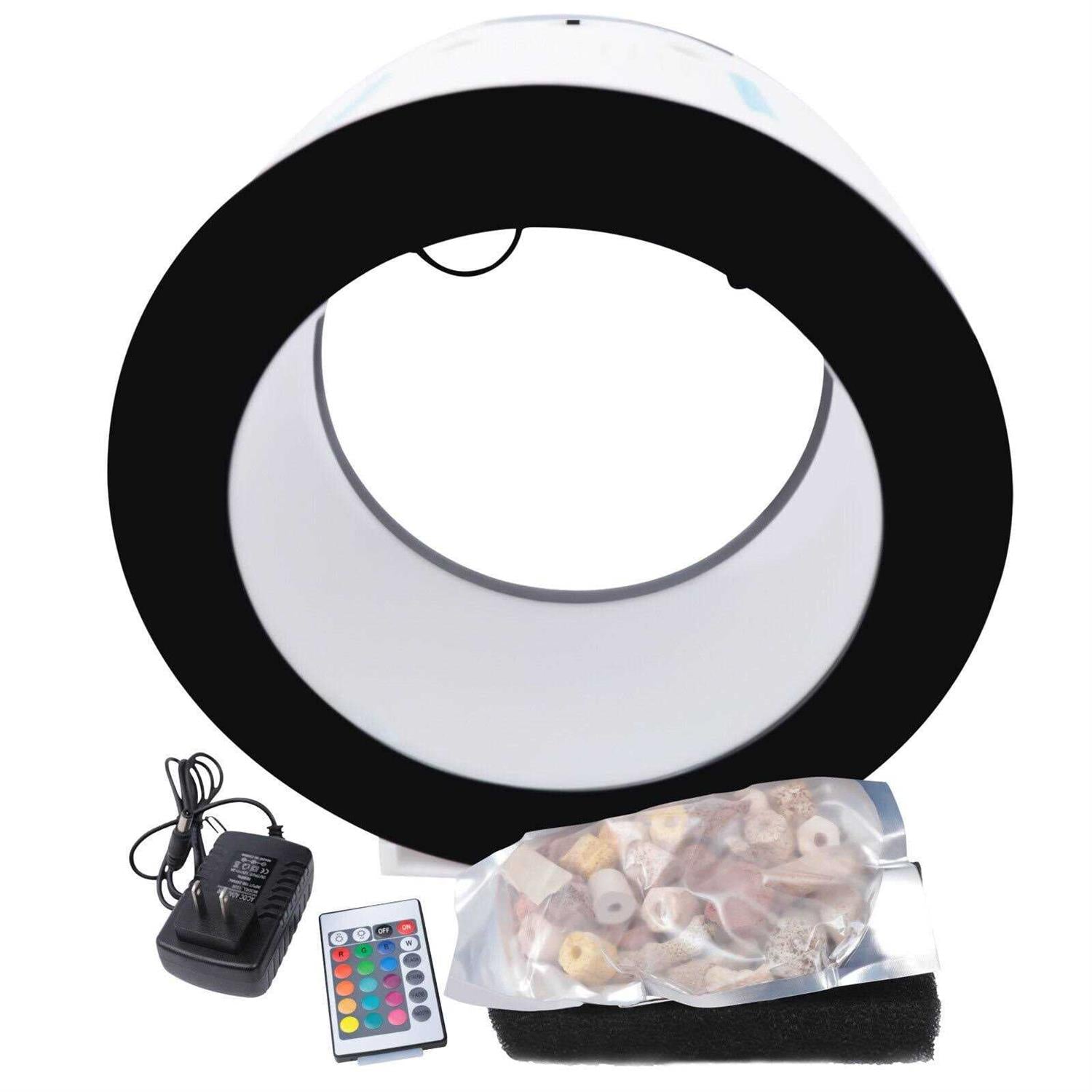 Denest Acrylic Jellyfish Aquarium LED Fish Tank 18L W370