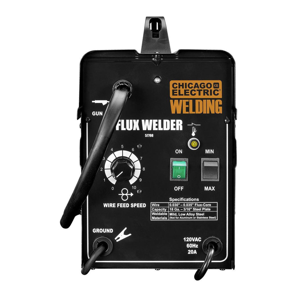 CHICAGO ELECTRIC Flux 125 Welder K947