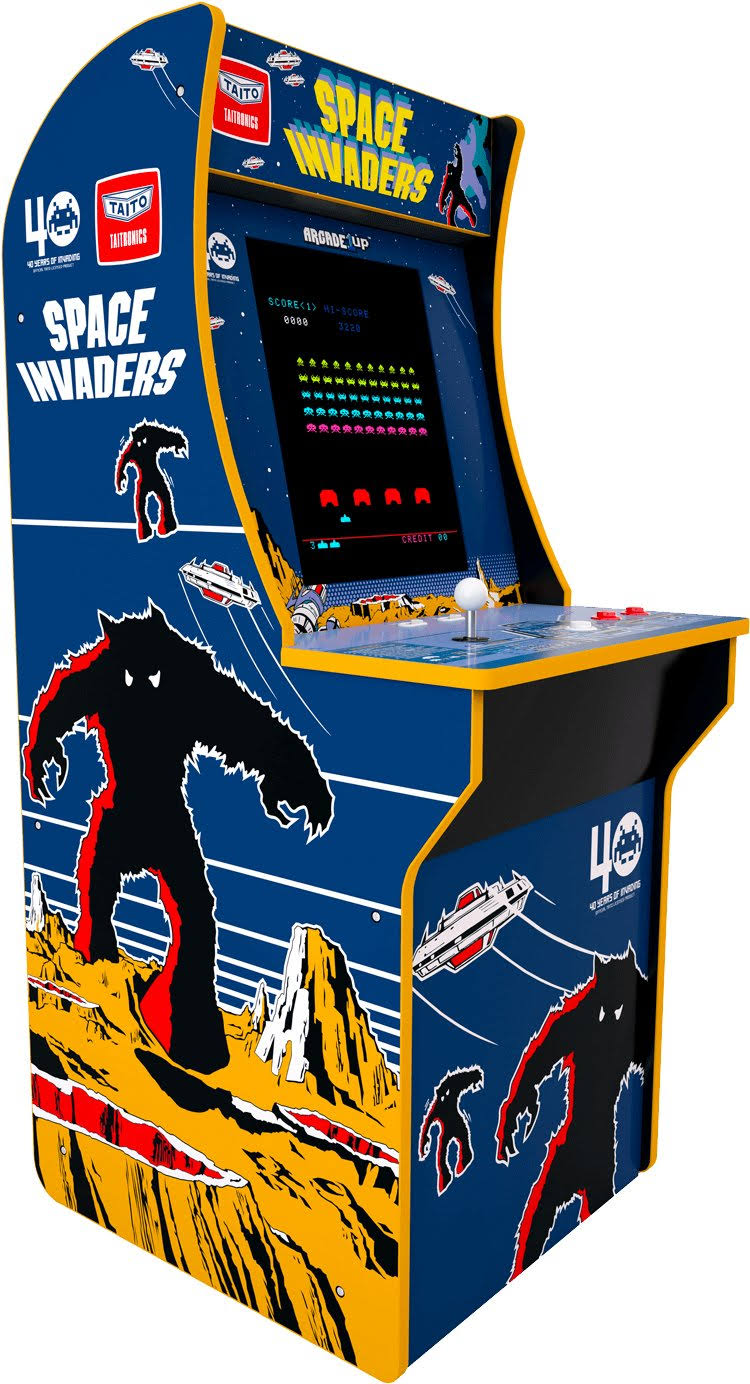 Arcade1Up Space Invaders Arcade Cabinet