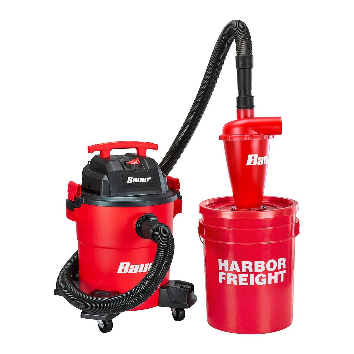 BAUER Cyclone Dust Separator Kit for 5 Gallon Buckets V833