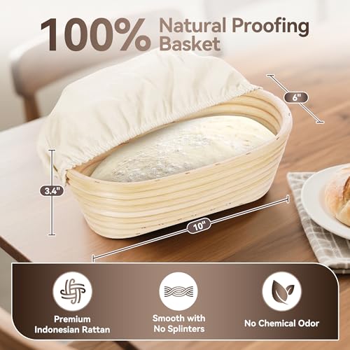 Cast Iron Loaf Pans for Baking Bread 9 x 5in, 2 Piece Pre-Seasoned K8872