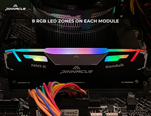 Timetec Pinnacle Konduit RGB 16GB (2x8GB) DDR4 3600MHz Desktop RAM V94003