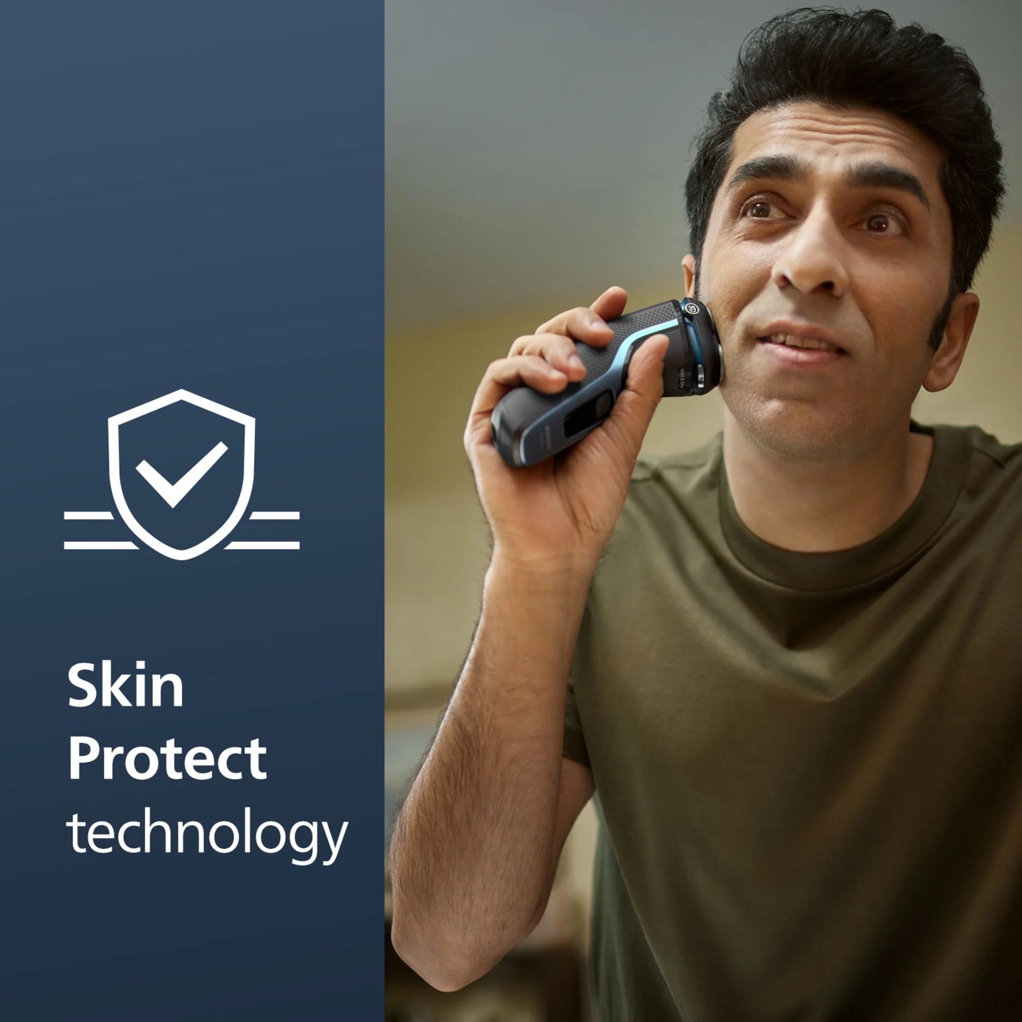 Philips Norelco Shaver 3600 Rechargeable Wet & Dry Electric Shaver with Pop-Up Trimmer G1676
