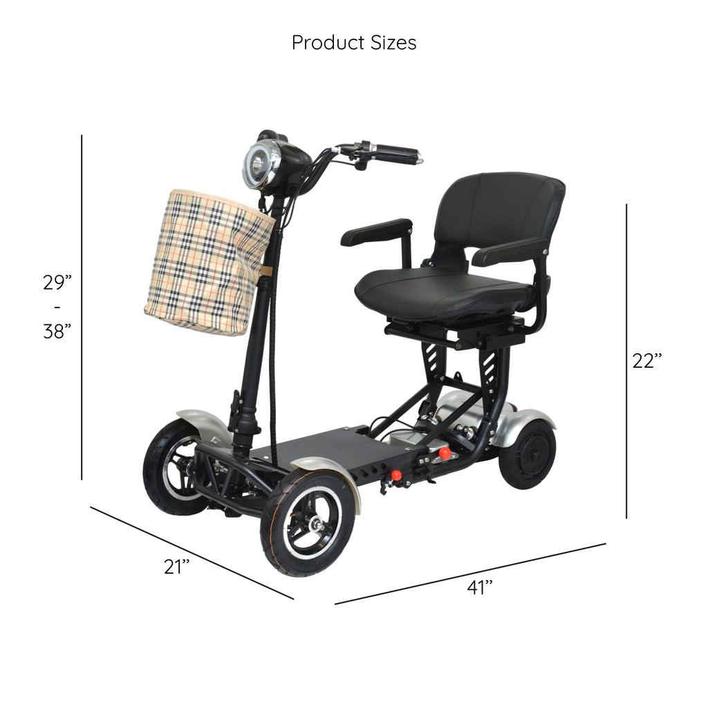 Compact Electric Scooter for Adults with Adjustable Seat and Armrests N441