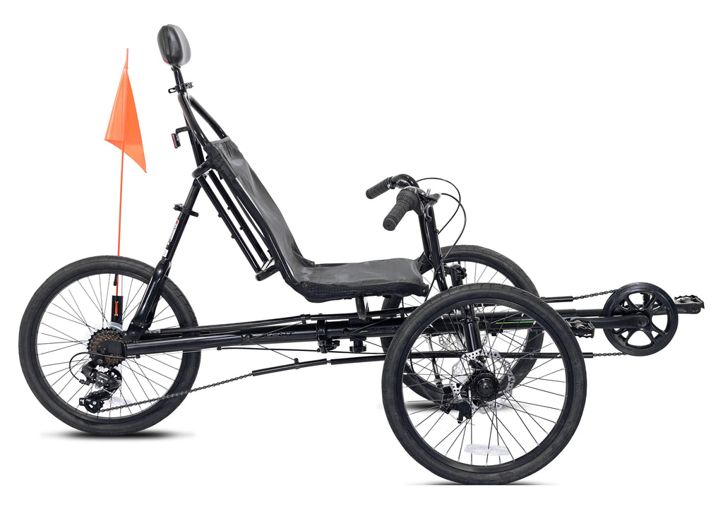 Kent 20 Cavalier Recumbent 3-Wheel Bike Trike, Black M17271