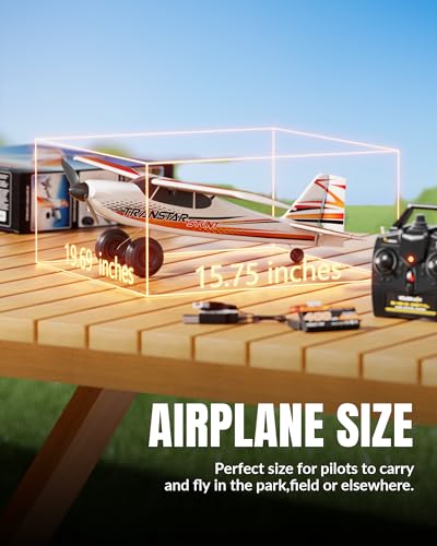 VOLANTEXRC RC Plane Trainer Sport Cub 4CH Remote Control Airplane RTF for Beginners U4716