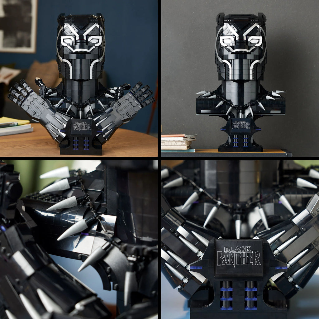 LEGO Marvel Black Panther King T'Challa Model Building Kit 76215 A212