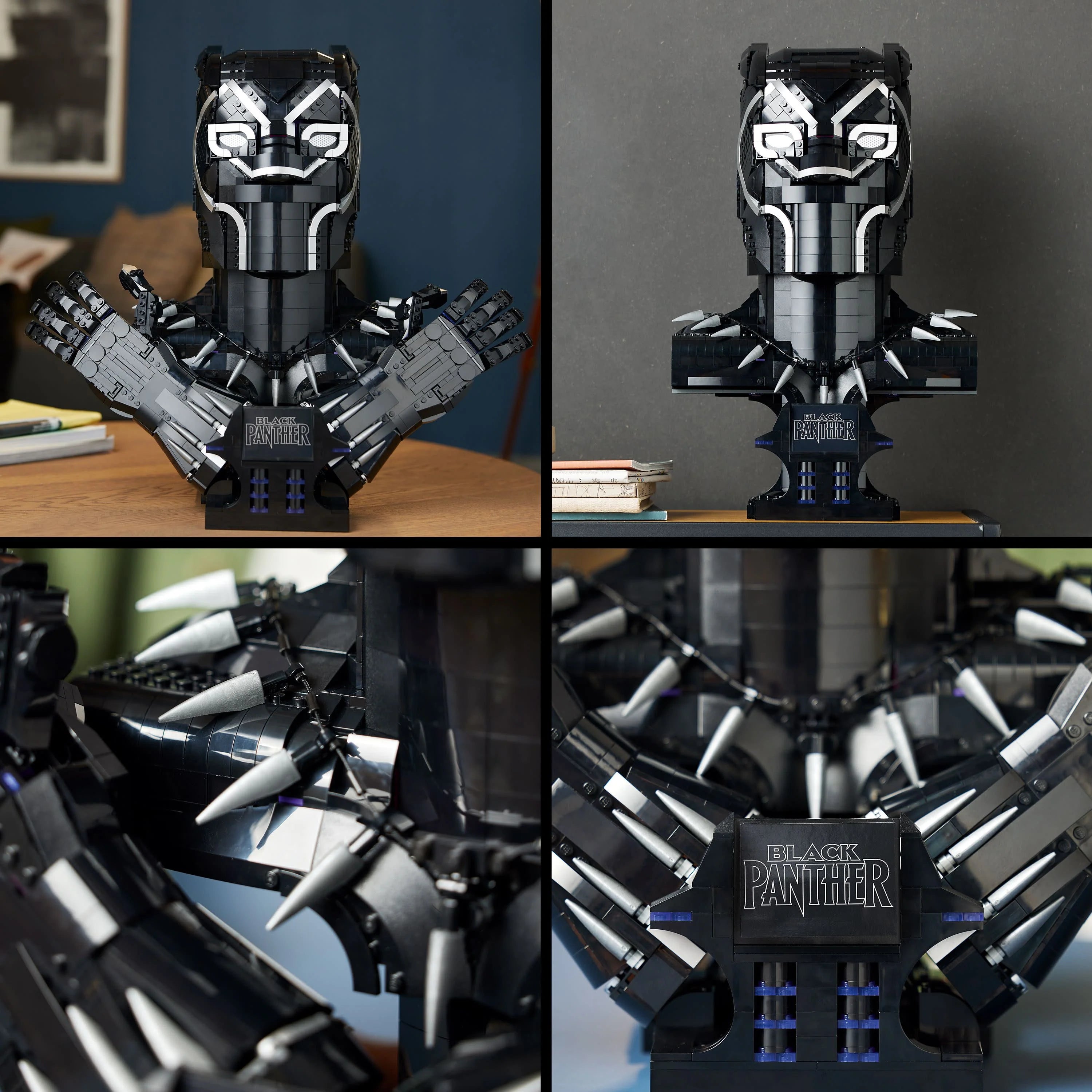 LEGO Marvel Black Panther King T'Challa Model Building Kit 76215 A212