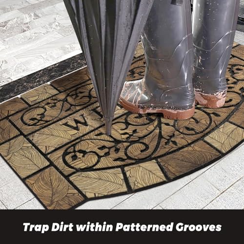 Durable Welcome Door Mats 24x36 Non-Slip Rubber Backing Outdoor Entry Mat C88828