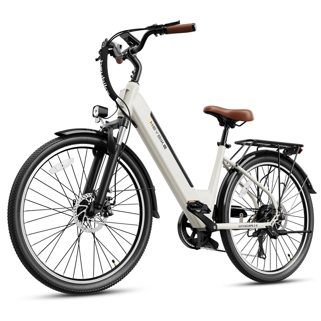 Heybike Cityscape 2.0 Electric Bike 500W 36V 13Ah Removable Battery 26" 7-Speed Commuter Bicycle X52974