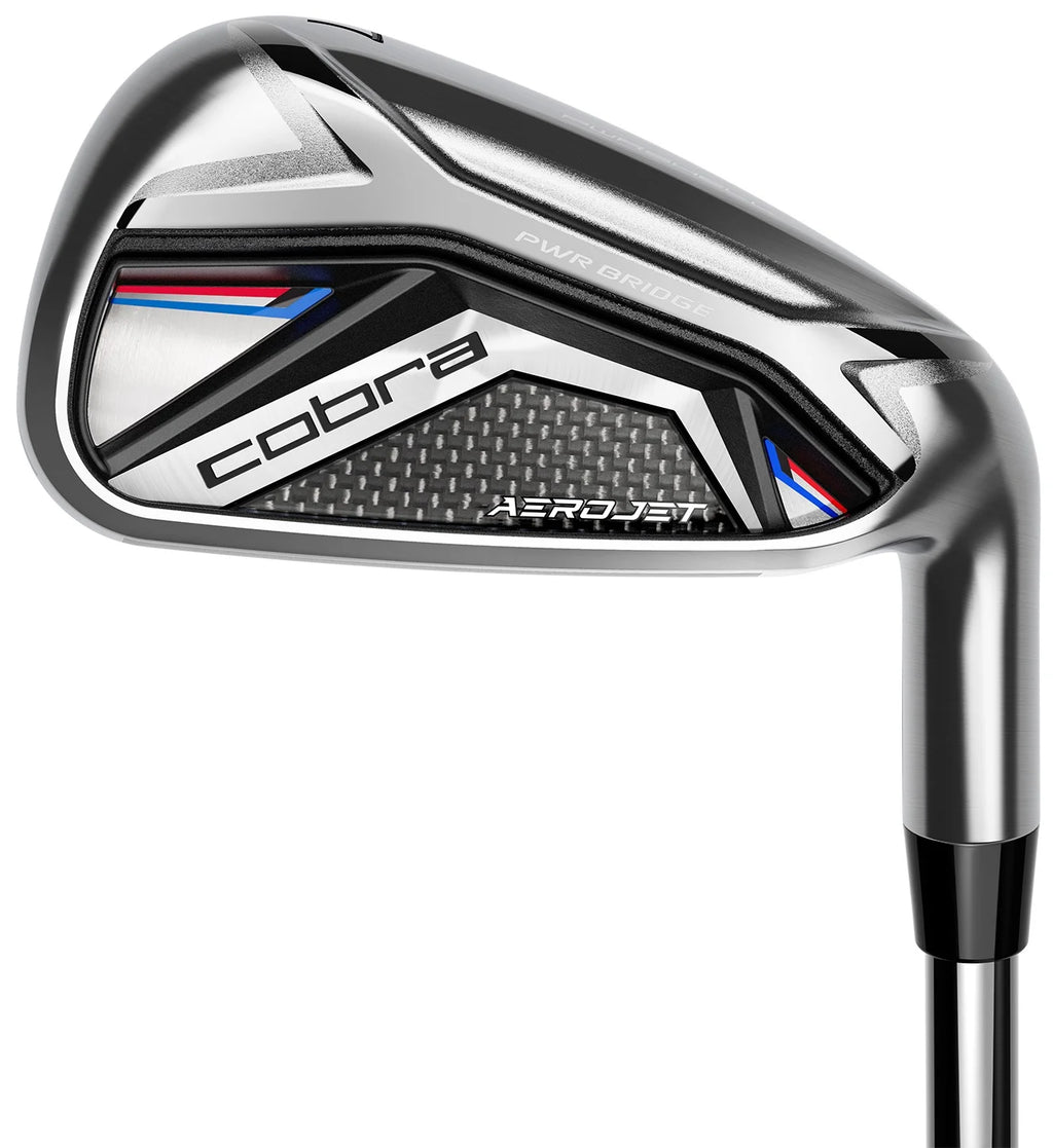 Pre-Owned Cobra Golf Club AeroJet 5-PW, AW Iron Set Regular Steel