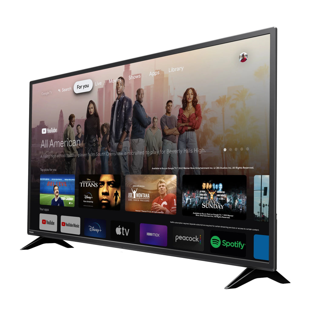 Philips 55" 4K Ultra HD Google Smart LED TV S282