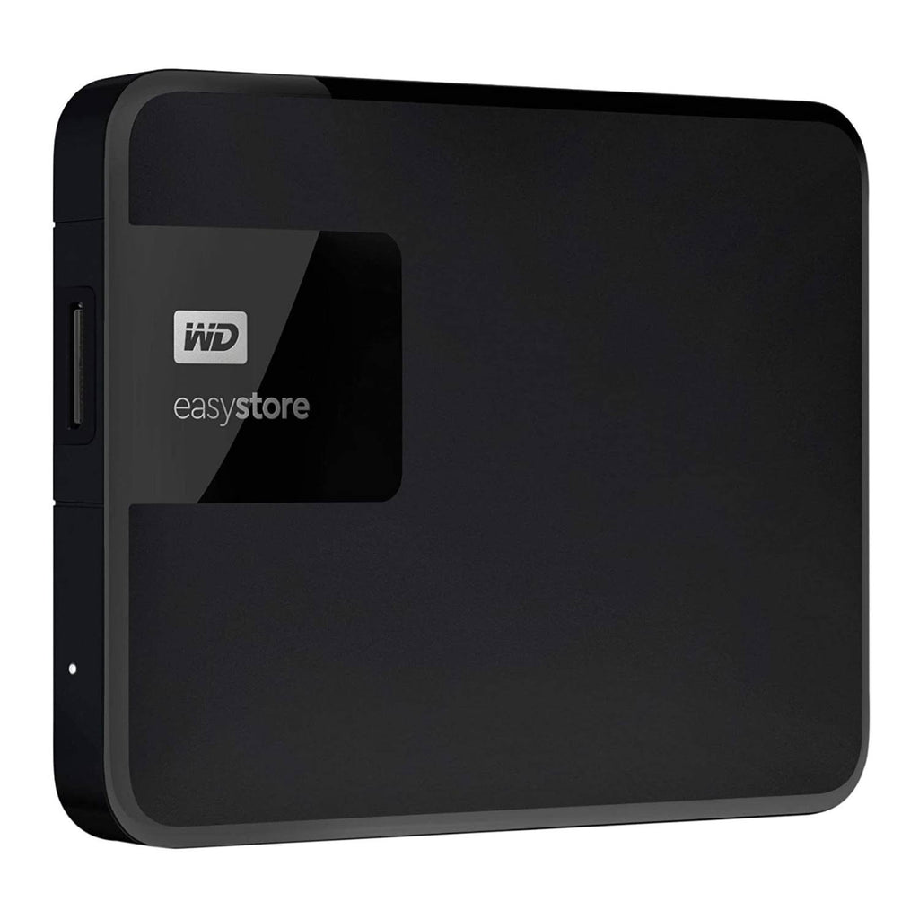 WD - Easystore 5tb External USB 3.0 Portable Hard Drive - Black