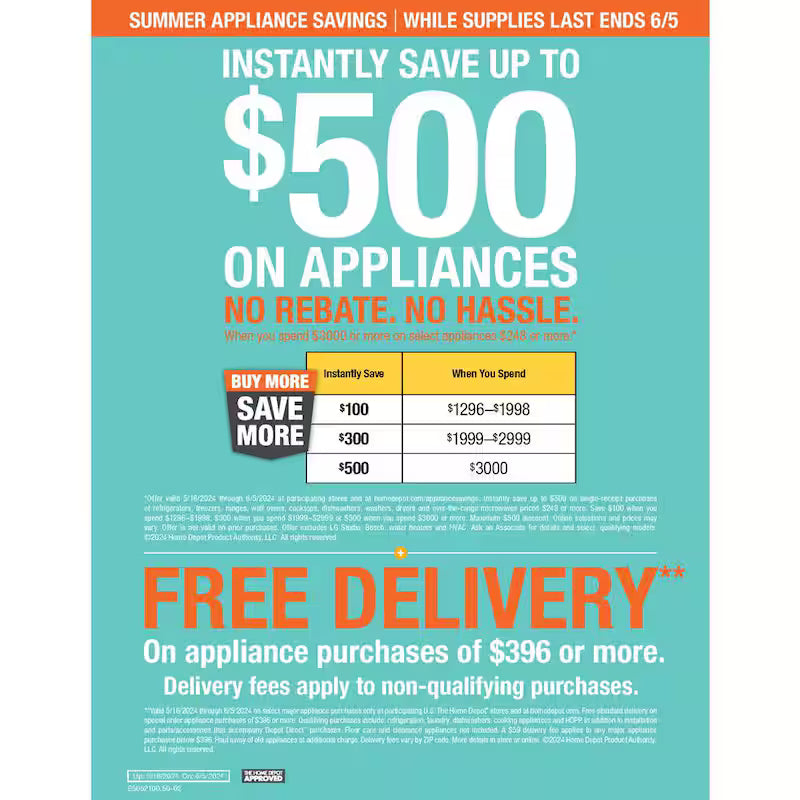 17.5 cu. ft. Counter Depth French Door Smart Refrigerator, Stainless Steel P831735