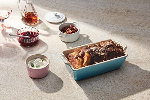 Le Creuset Stoneware Heritage Loaf Pan, Cerise B331090