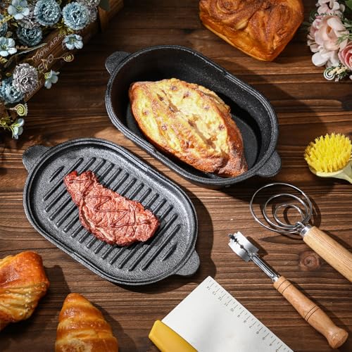 Cast Iron Dutch Oven for Bread Baking with Lid, Nonstick D570706