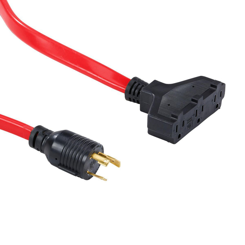 PREDATOR 25 ft. 30 Amp 125V Generator Extension Cord Adapter N9777