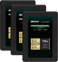 Inland Professional 512GB SSD 3D TLC NAND SATA III 6Gb/s 2.5" 7mm Internal Solid State Drive (512GB) Pack of 2