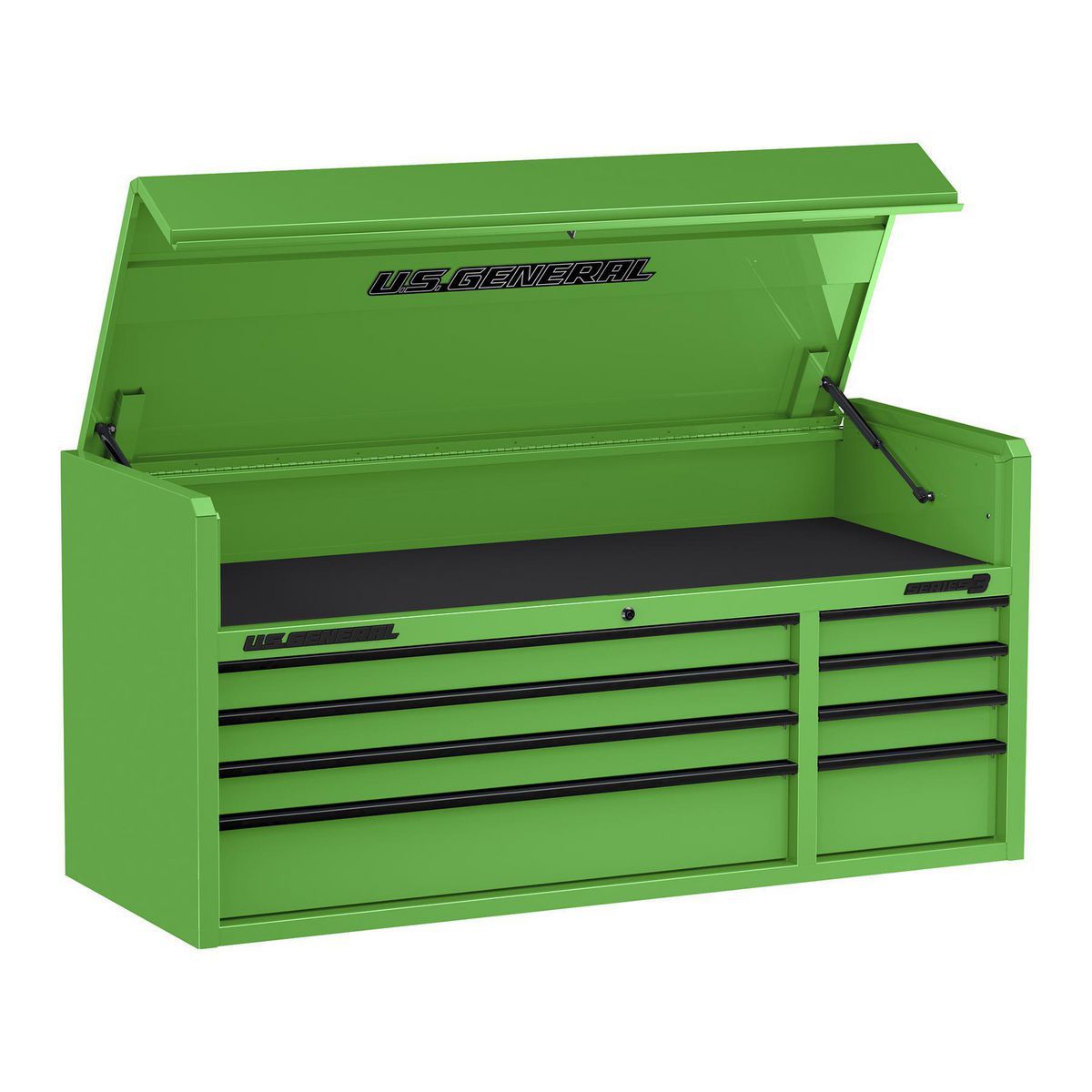 U.S. GENERAL 56 in. Top Chest, Series 3, Green L791