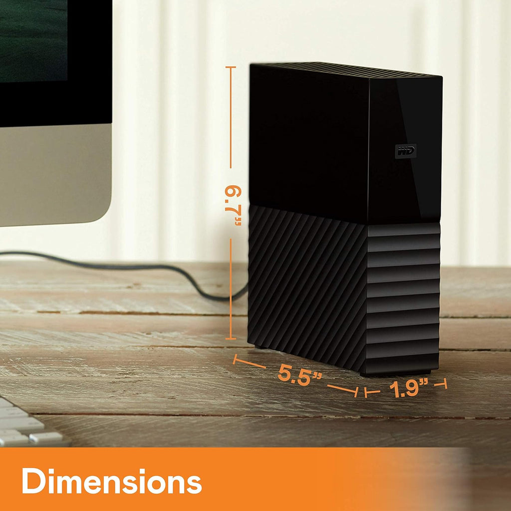 WD 18TB My Book Desktop External Hard Drive, USB 3.0 D54364