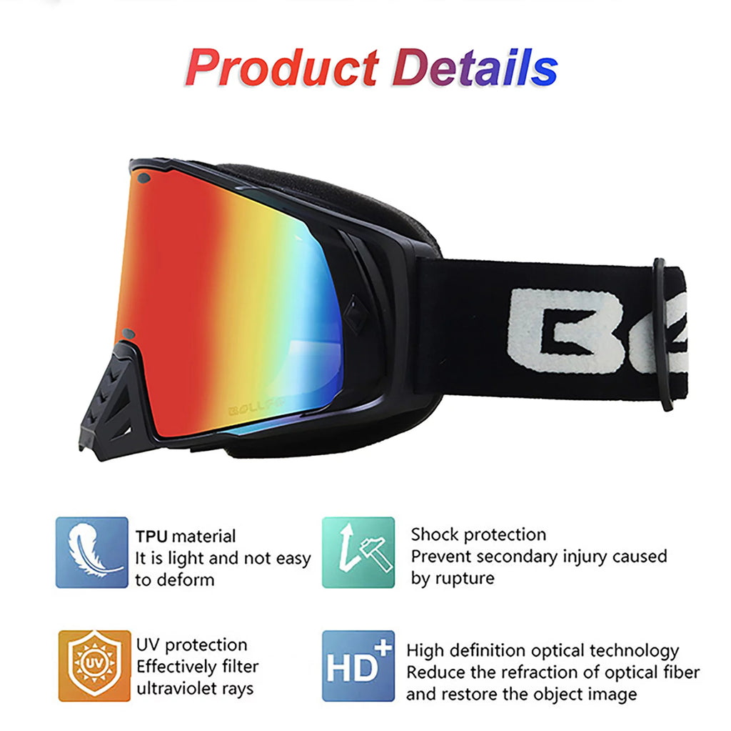 Motorcycle Motocross Goggles for Dirt Bike ATV MX Off-Road K9519
