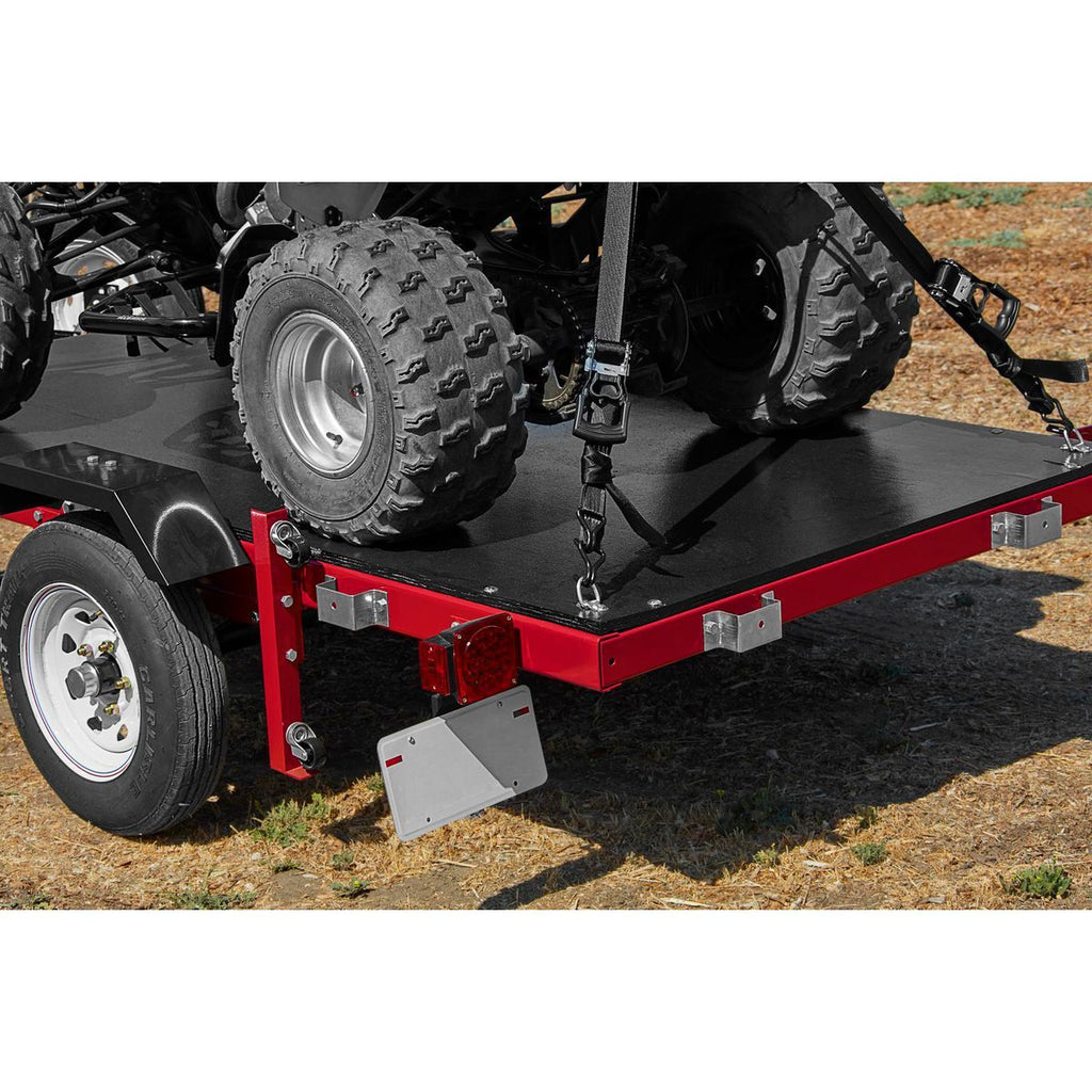 HAUL-MASTER 1720 lb. Capacity 4 ft. x 8 ft. Folding Trailer K33488