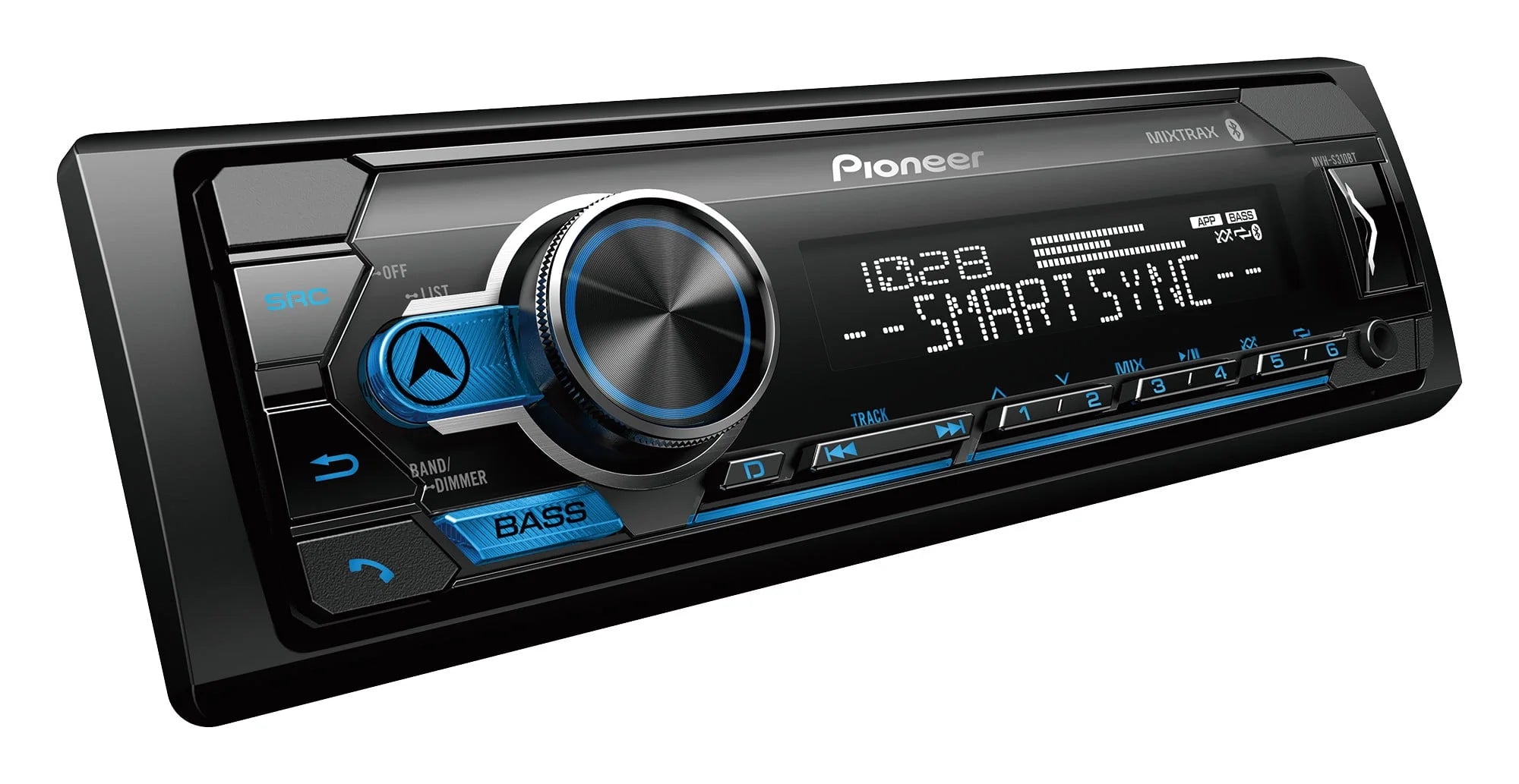 Pioneer MVH-S310BT Single DIN Car Stereo with Bluetooth S166