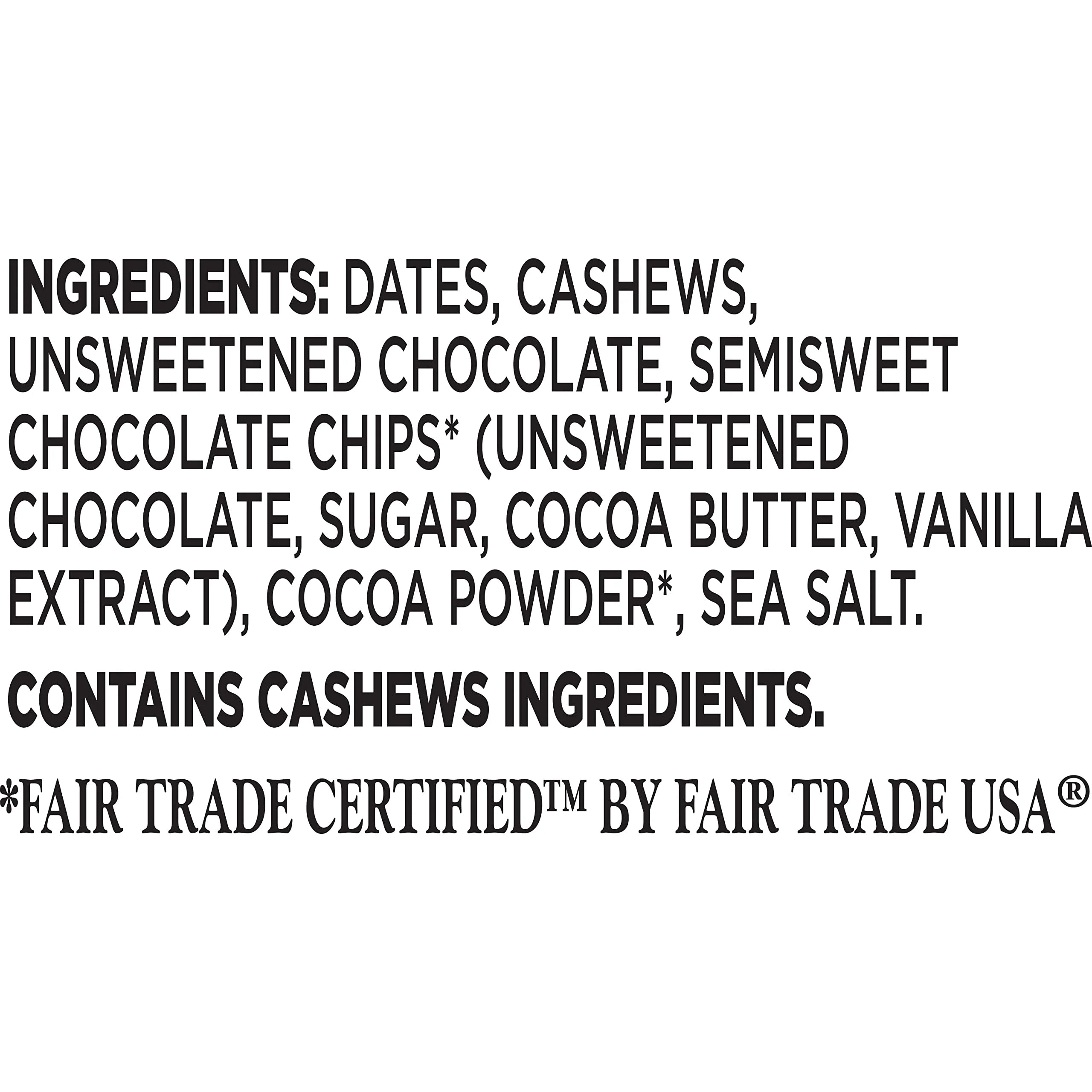 Lärabar Double Dark Chocolate Mini Bars, Gluten Free Vegan, 20 Ct L919691