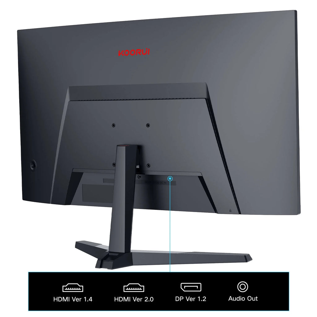 KOORUI 24 inch 165Hz 1ms Gaming Monitor, FHD 1080P VA, HDMI/DisplayPort C315735