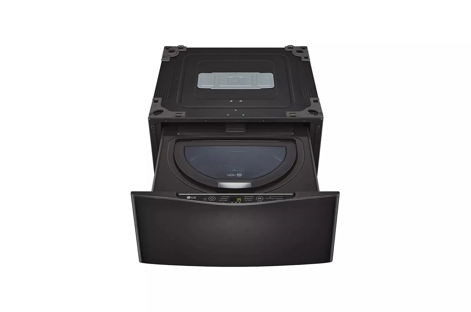 LG WD200CV 1.0 Cu. Ft. Sidekick Pedestal Washer Graphite Steel G45891