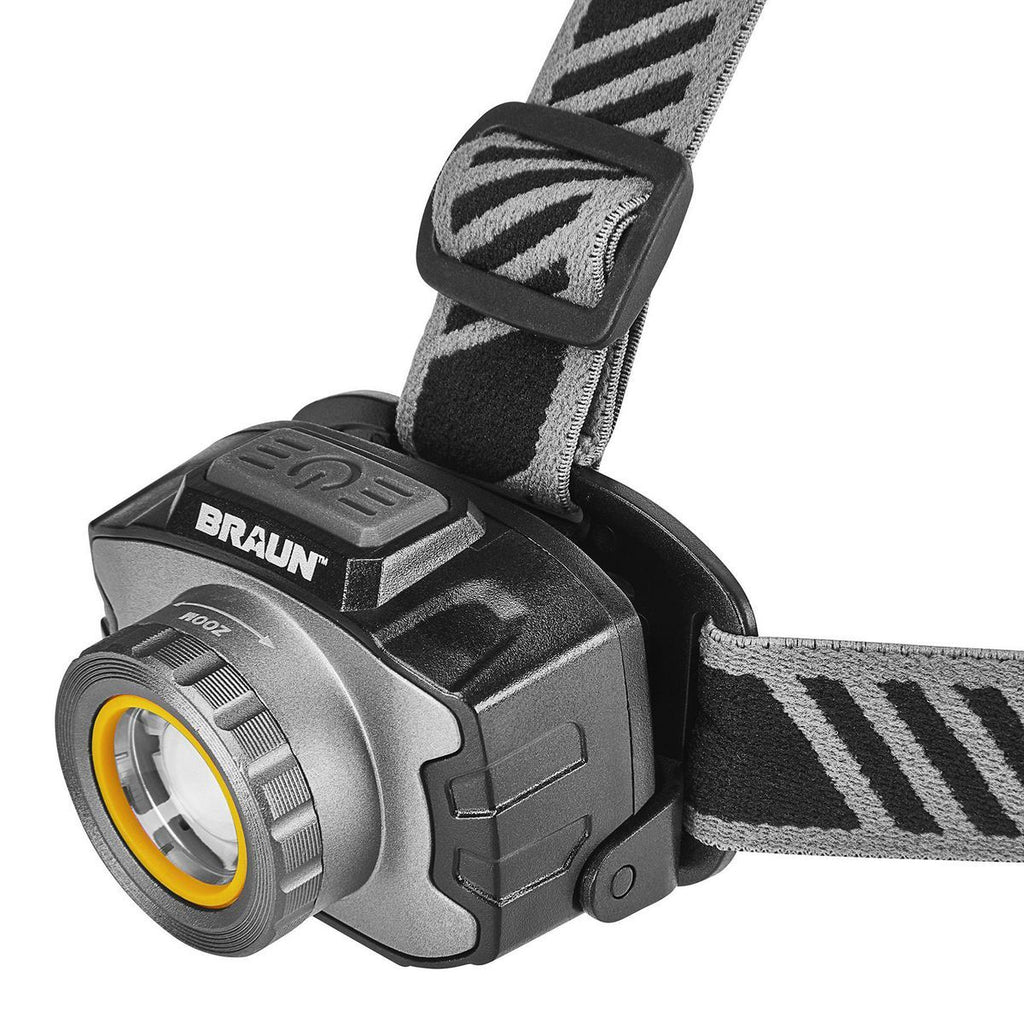 BRAUN 700 Lumen Rechargeable LED Headlamp P378538