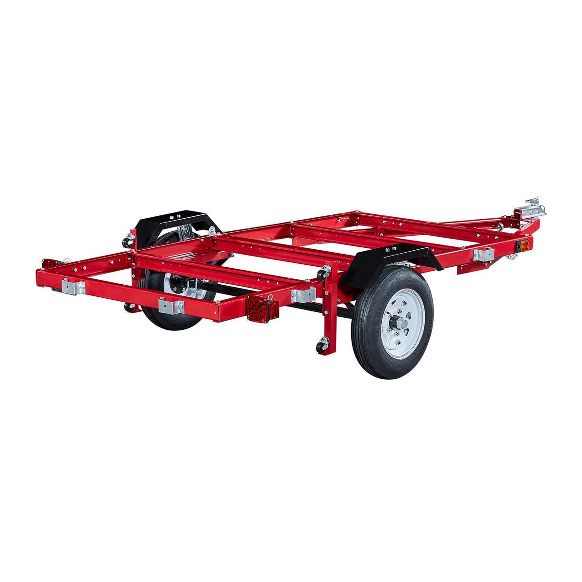 HAUL-MASTER 1720 lb. Capacity 4 ft. x 8 ft. Folding Trailer K33488