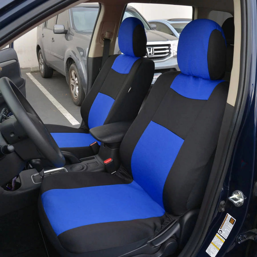 BDK Car Seat Covers 9pc Polyester, High Back Rear Bench O565
