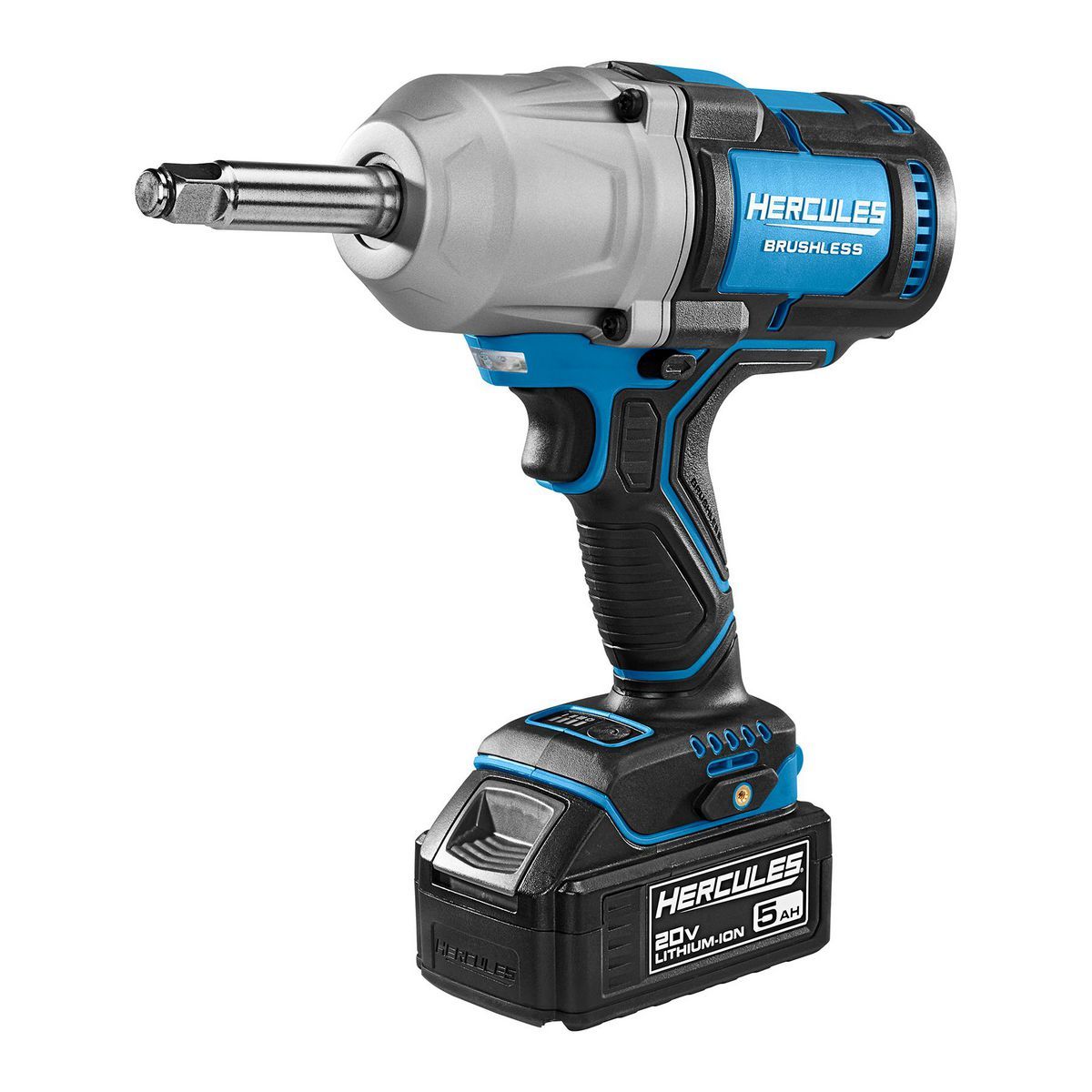 HERCULES 20V Brushless 1/2 in. High-Torque Impact Wrench with Extended Anvil C540232