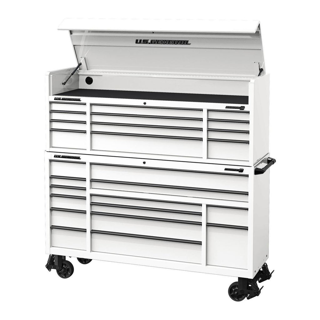 U.S. General 72 in. Triple-Bank Roll Cab, Series 3, Slate Gray V981709