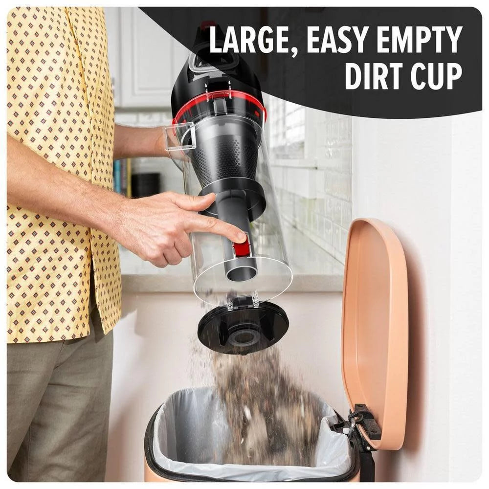 Dirt Devil Multi-Surface Extended Reach+ Bagless Upright Vacuum Cleaner T1339