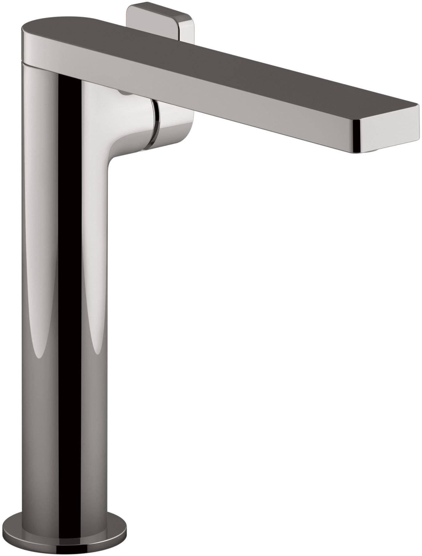 Kohler K-73168-4-TT Composed Tall Single Bathroom Sink Faucet, Titanium C5682