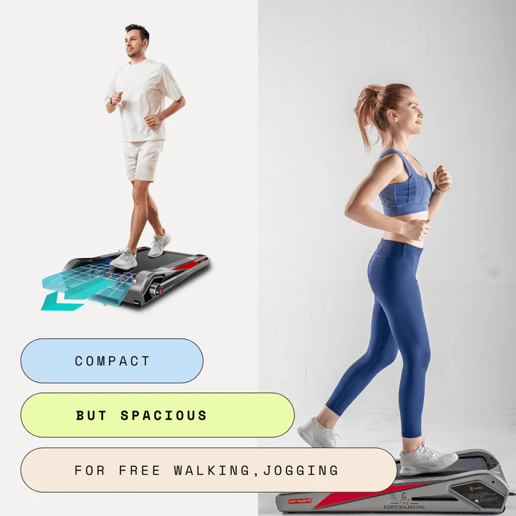 Egofit Walker Pro Under Desk Electric Walking Treadmill for Home V499335