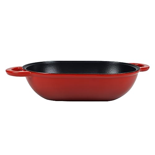 Cast Iron Bread Pan with Lid, Pre-Seasoned Loaf Pan U818