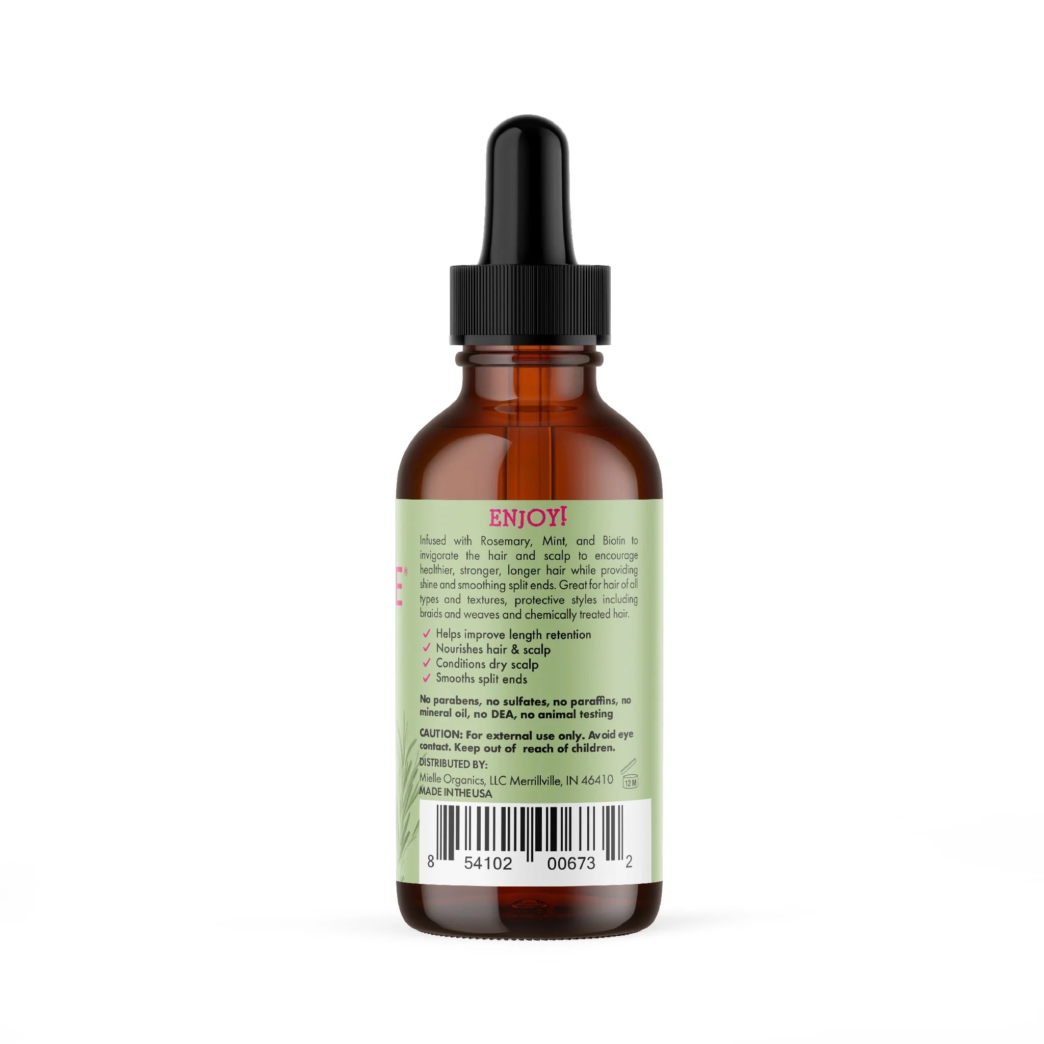 Mielle Rosemary Mint Scalp & Hair Strengthening Oil 2 oz H248521