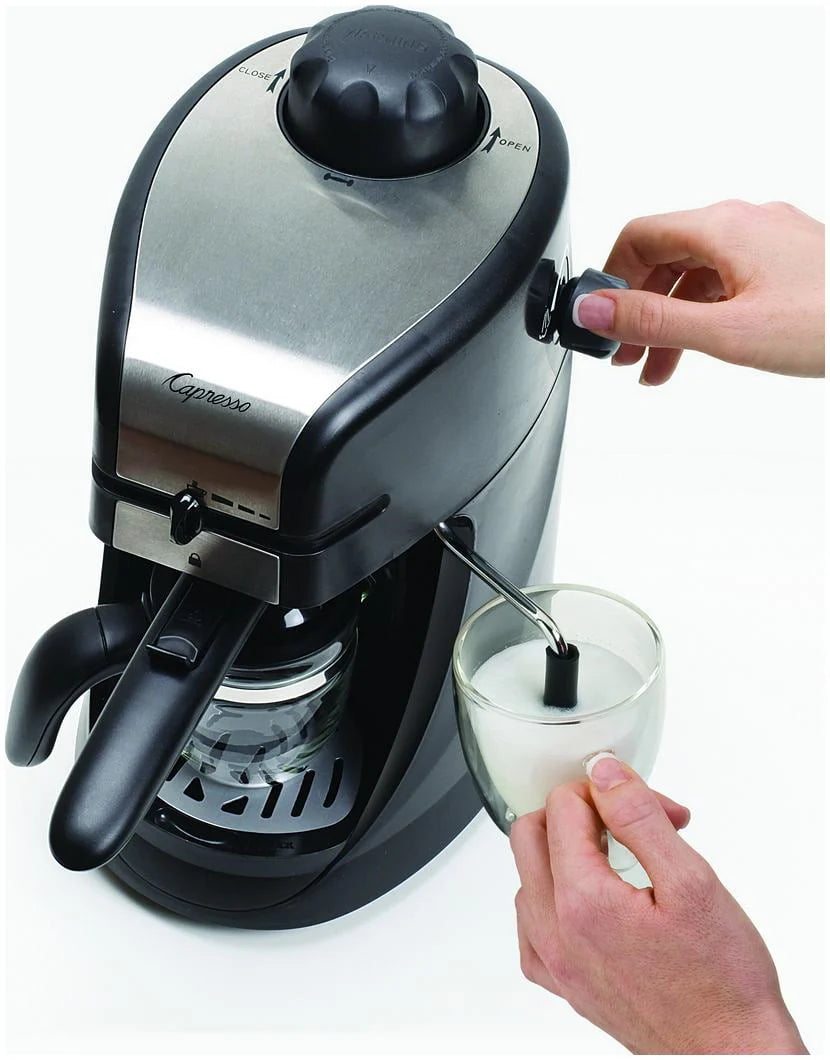 Capresso Steam Pro 4-Cup Espresso & Cappuccino Machine S2487