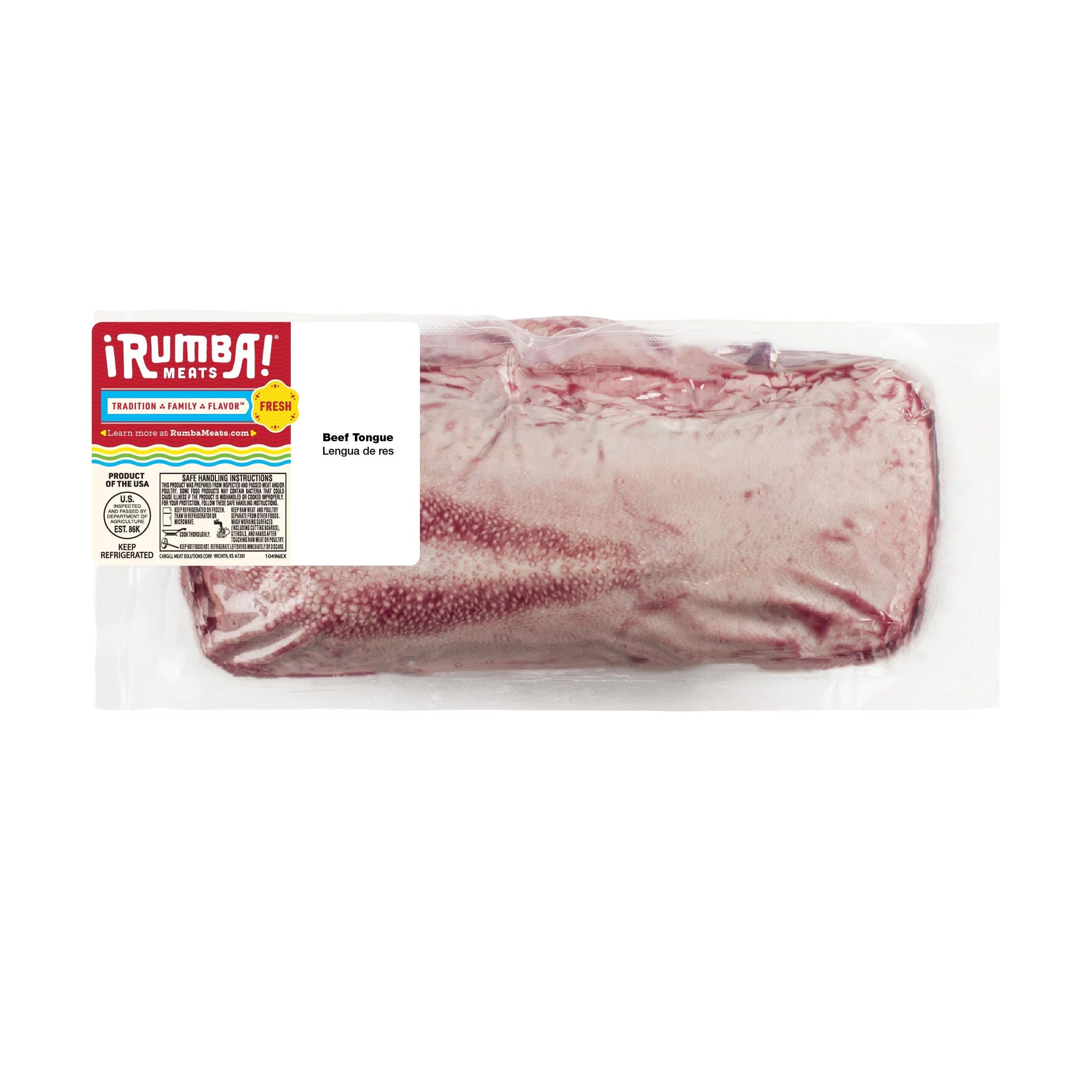 Rumba Meats® Beef Tongue, 3.22-4.22 lb