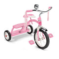 Radio Flyer, Classic Red Dual Deck Tricycle, 12 Front Wheel, Red