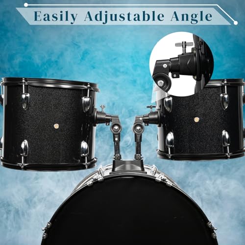 Ktaxon 22 Inch 5-Piece Adult Drum Set with Cymbals and Stool (Blue) G680