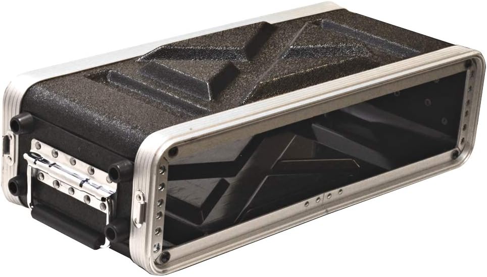 Seismic Audio SALWR2S Lightweight 2U ABS Rack Case N929699