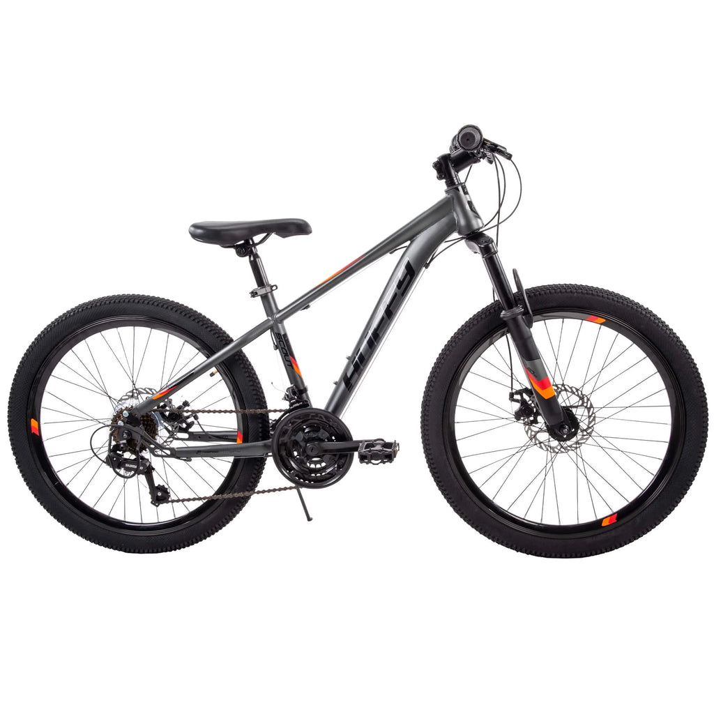 Huffy 24 Scout Boys' Hardtail Mountain Bike, 21-Speed D734