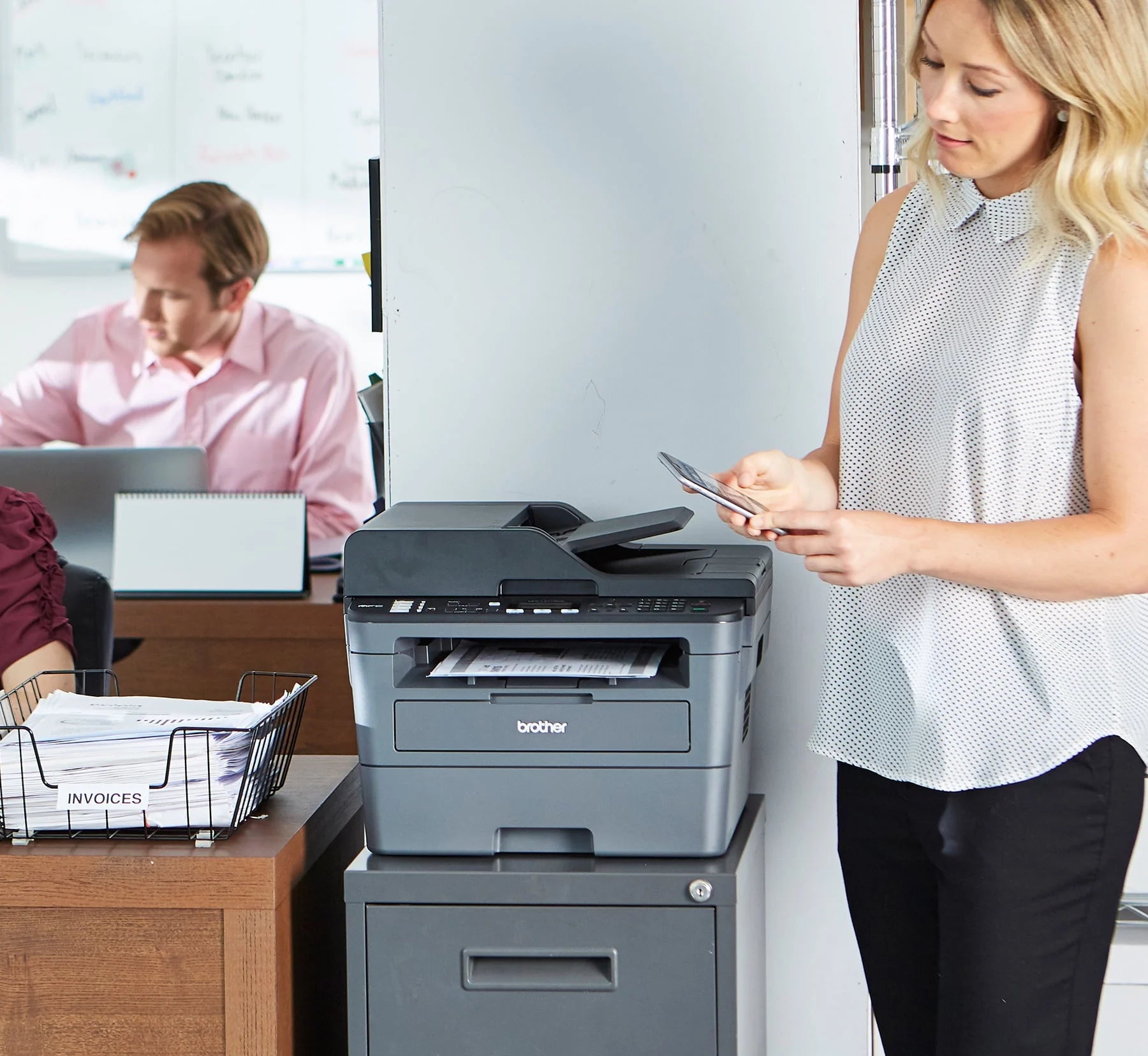 Brother MFC-L2690DW Monochrome Laser All-in-One Printer Y543723