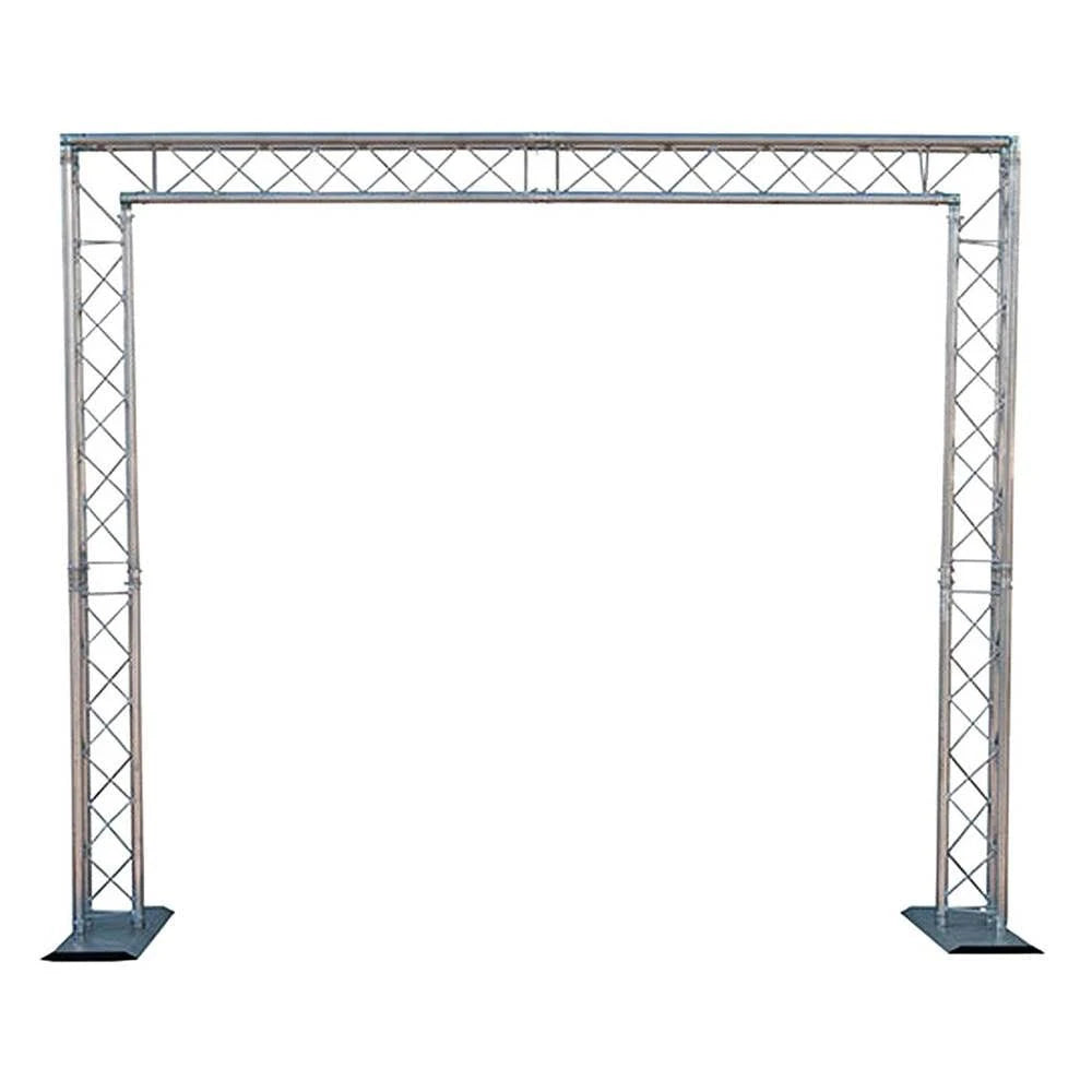Global Truss 8 x 8-Foot Mobile DJ Goalie Post Truss System Z35354