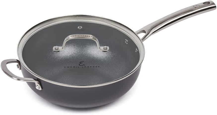 Emeril Lagasse Forever Pans Hard-Anodized Nonstick Casserole Pan with Lid C96177